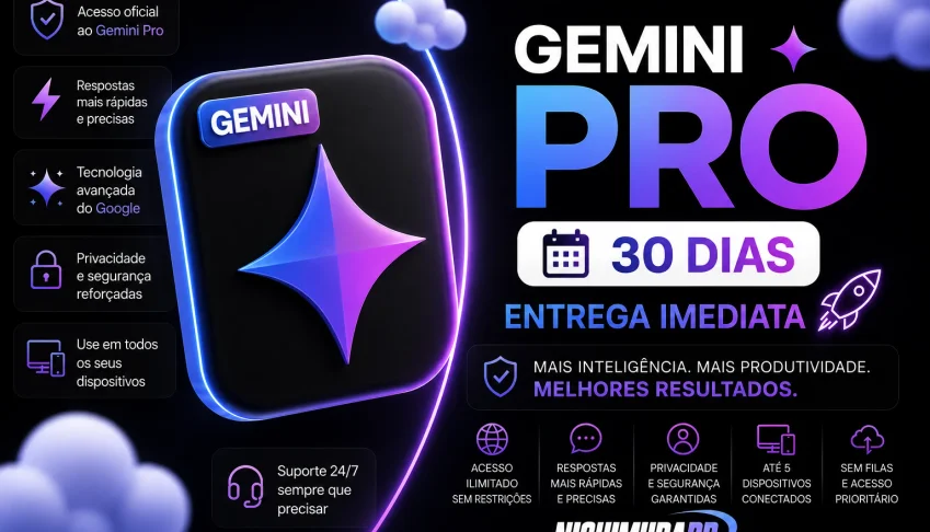 🗨 Gemini Pro + Veo 3 [ 30 Dias ] ✨