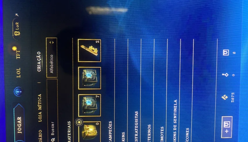 Conta Lol lv 42