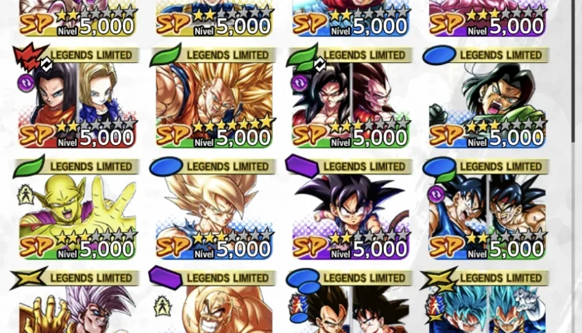Vendo Conta Dragon Ball Legends