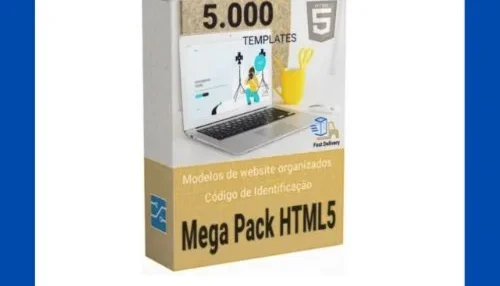 5.000 Templates Profissionais Em Html5, Bootstrap E Css
