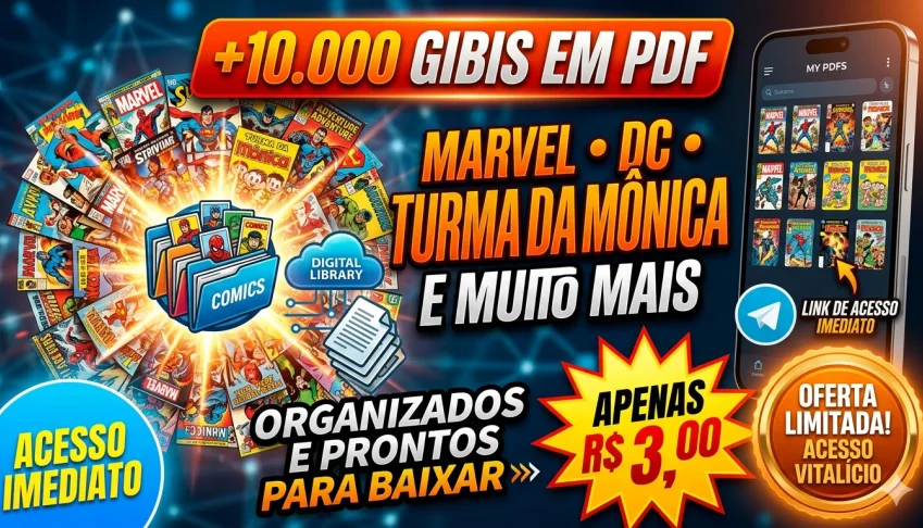 10k Gibis em PDF