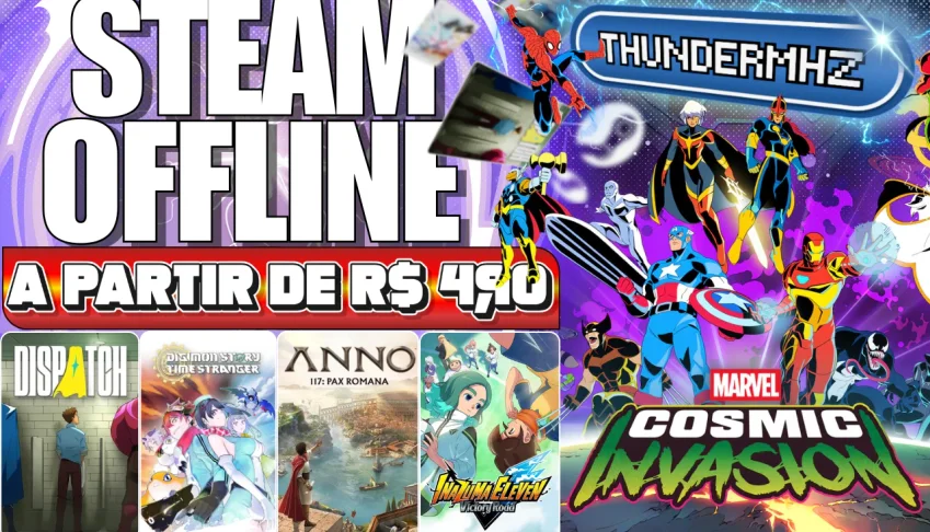 MARVEL Cosmic Invasion/Absolum/Hades 1 e 2 - STEAM OFF