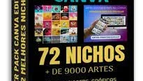 Mega Pack Canva: +10.000 Artes, Prontos Para Postar