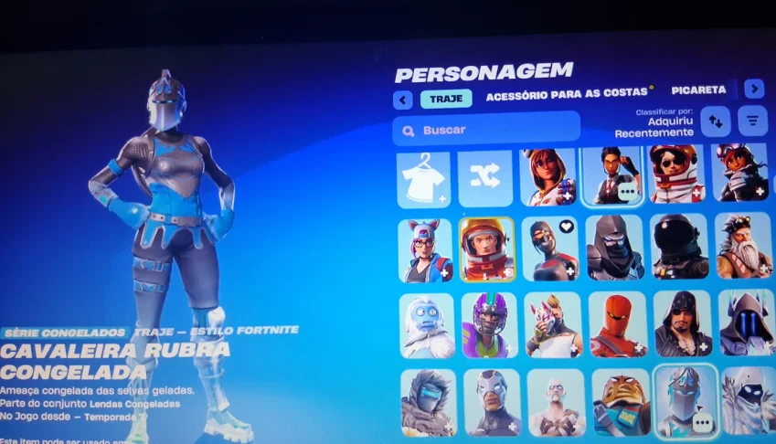 Conta De fortnite  SEASON 3