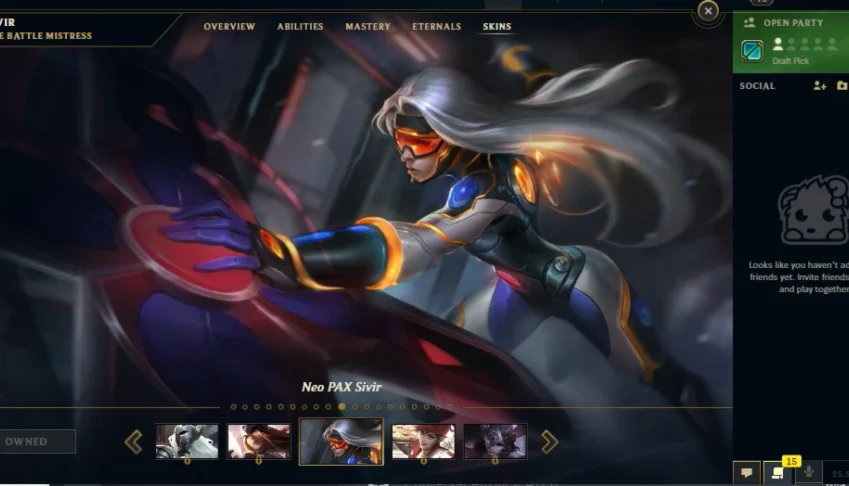 Conta Com Neo Pax Sivir