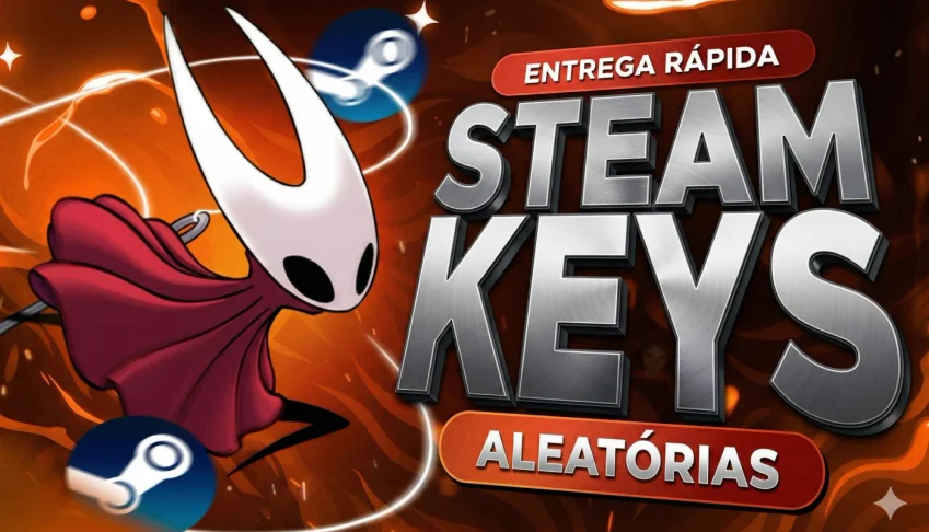[ Promoção ] - Steam Keys Aleatorias - Jogos Até R$400 Reais
