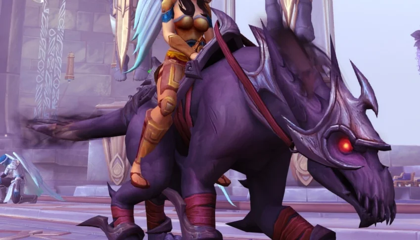Montaria Rato-da-gorja Garra de Ébano Colossal WoW