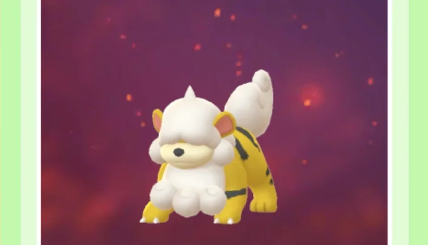 Growlithe Shiny 4 Estrelas - Pokemon Go