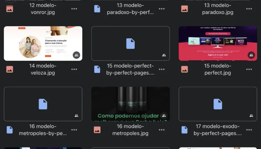Pacote com mais de 60 páginas editáveis