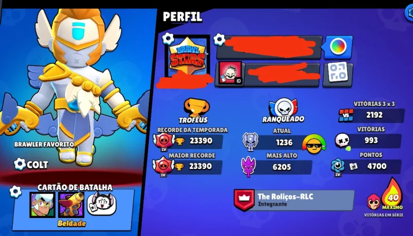 Brawl Stars 11 Hiper ATIVAS vários lendários e 100 Skins