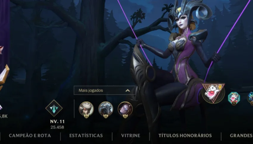 Conta 5 passes 59 skins