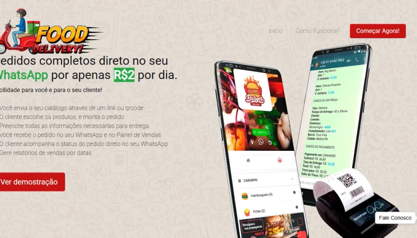 Script Sistema para Delivery