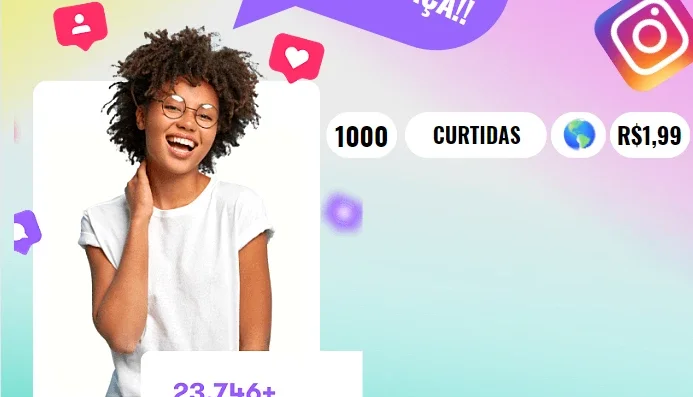 [Promoção] 1K Curtidas Instagram Por Apenas R$ 1,99