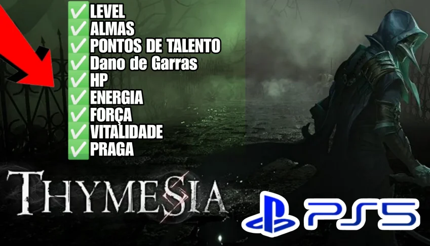 Thymesia (PS5) - LvL, Almas, Talento, Dano, Hp, e mto mais!!