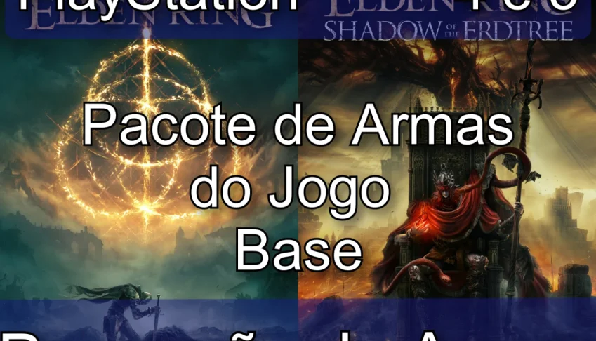 Elden Ring - Pacote de Armas sem Upar Jogo Base - Ps4/Ps5