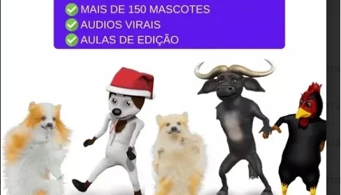 ✅ Mega Pack De Pets Dançantes