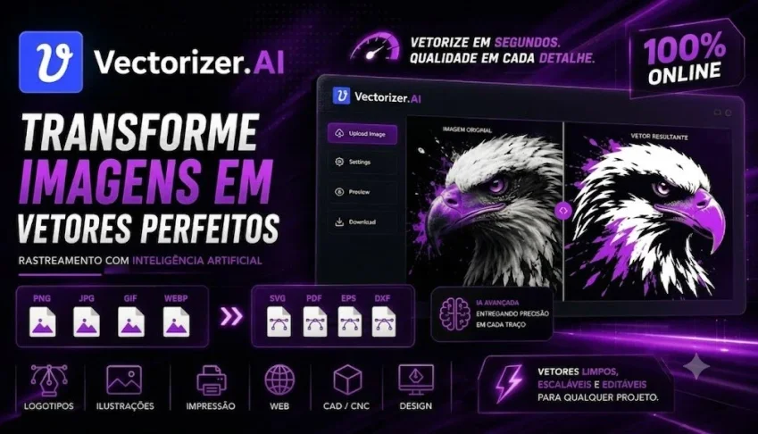 Vectorizer Ai Premium | 30 Dias