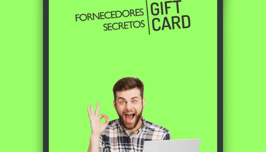 📘 E-book – Lista de Fornecedores de Gift Cards