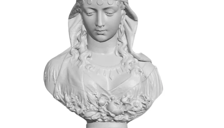 Arquivo STL para Impressão 3D - Busto Orixá Cigana