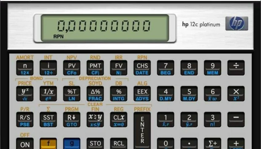 Calculadora Hp Platinum + Guia De Usuário