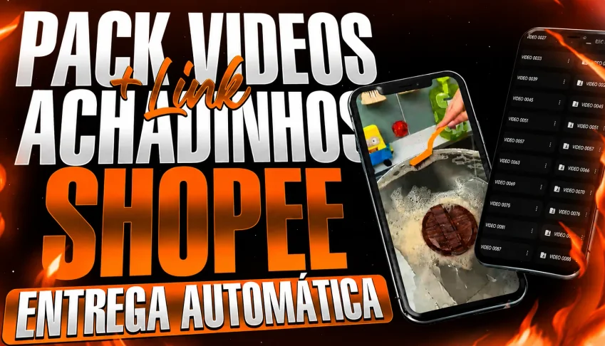 Pack Vídeos De Achadinhos Shopee + Links | Organizado