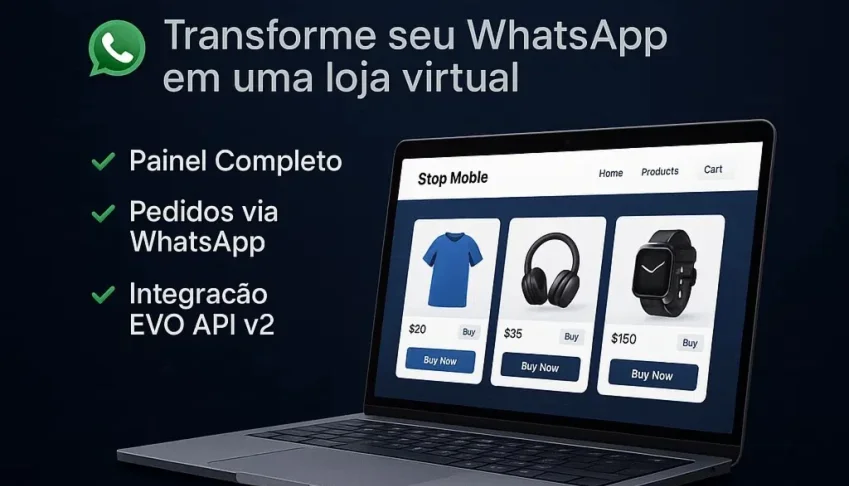Script Shop Mobile Em Php Versão 2025
