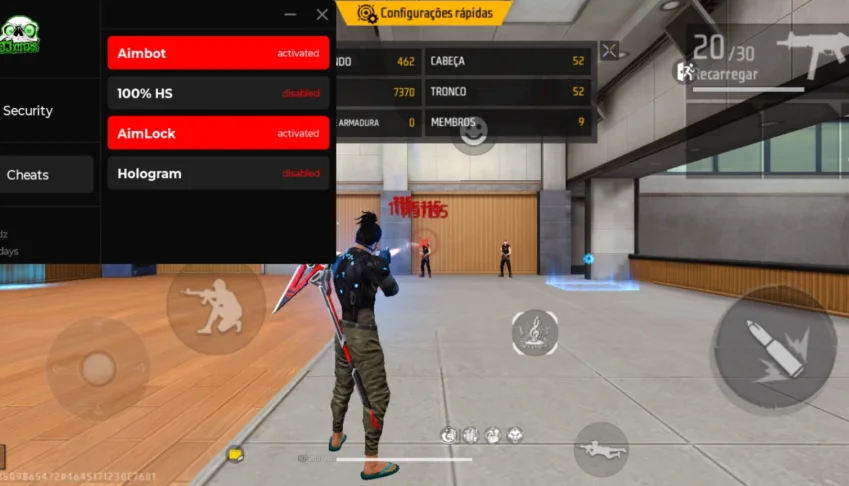 Free Fire V7a Apk Com Auxilio De Mira