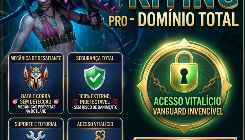 Auto Kiting LoL – Todos os ADCs e Champs | Vitalício sem ban