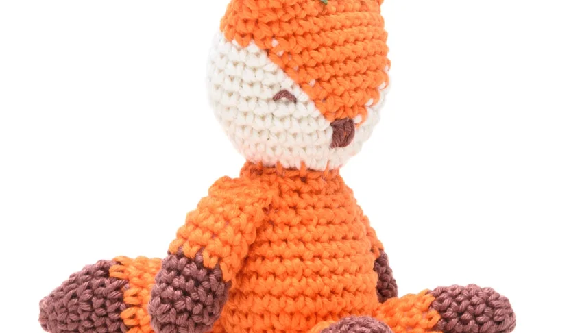 Amigurumi Raposinha Fofa Quarto de Bebê