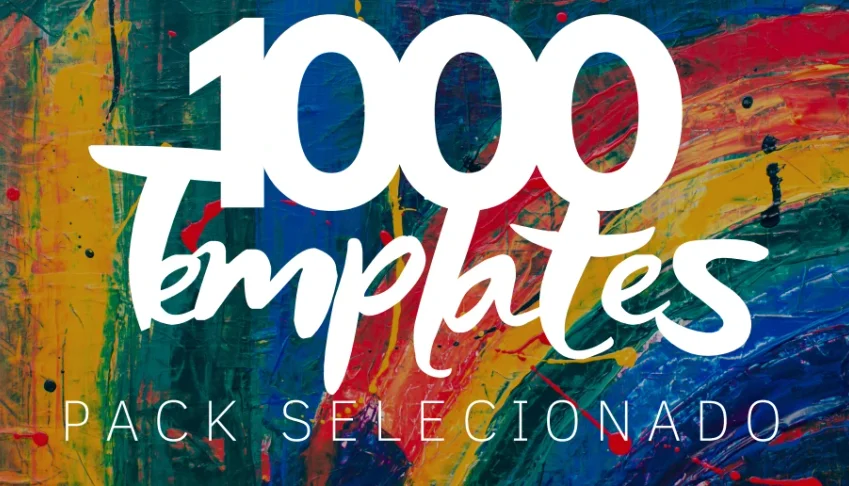 1000 Templates - Criativos Poderosos - Canva