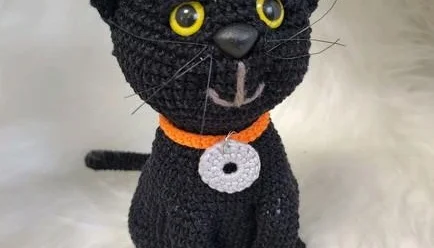 Gatinho em Amigurumi