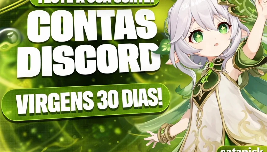 Contas Discord V1rg3ns!