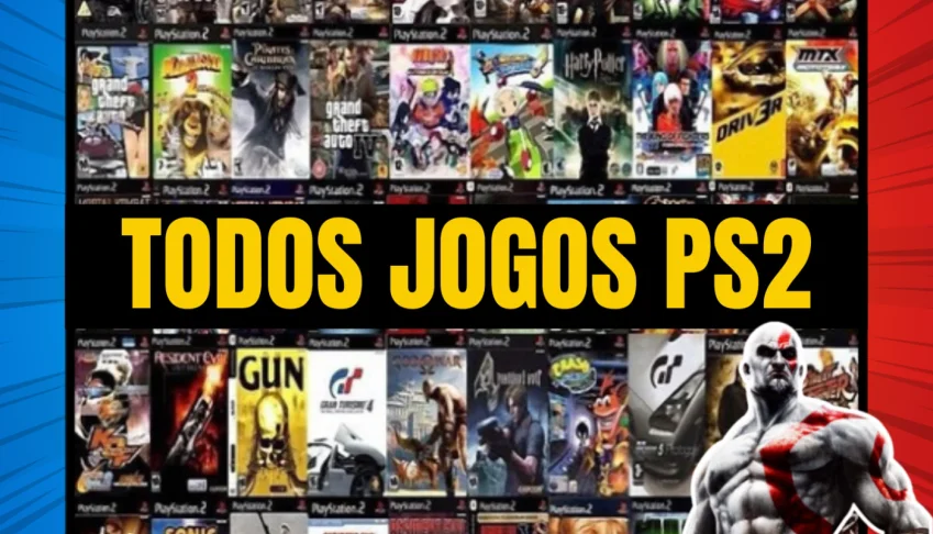 Pack Emulador de PS2 para PC + Coleção Completa de Jogos!