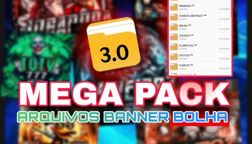 Mega Pack Banner Bolha 3.0