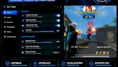 Painel Clt, Faca 10 A 12 Kills Por Partida