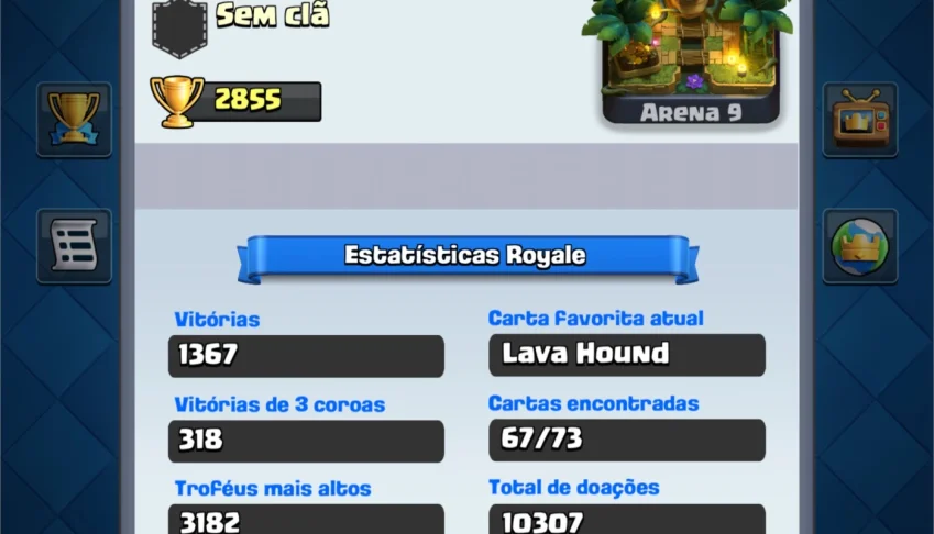 Clash Royale Lvl 10 - Barata! Pra vender rapido!