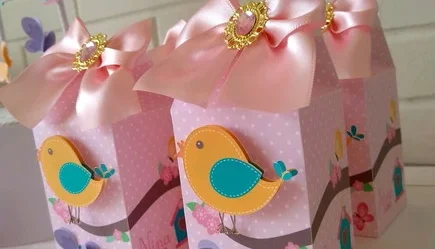 Kit Festa na Caixa — Tema Jardim Encantado