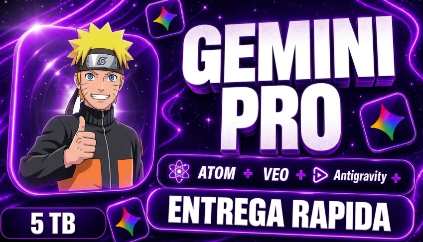 Gemini 3.8 Pro + Flow Individual 18m 30 dias de garantia!
