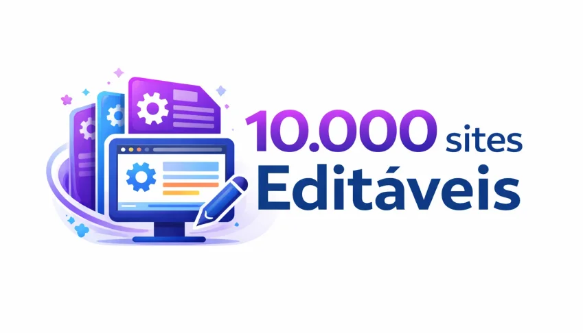 10.000 Sites Editaveis