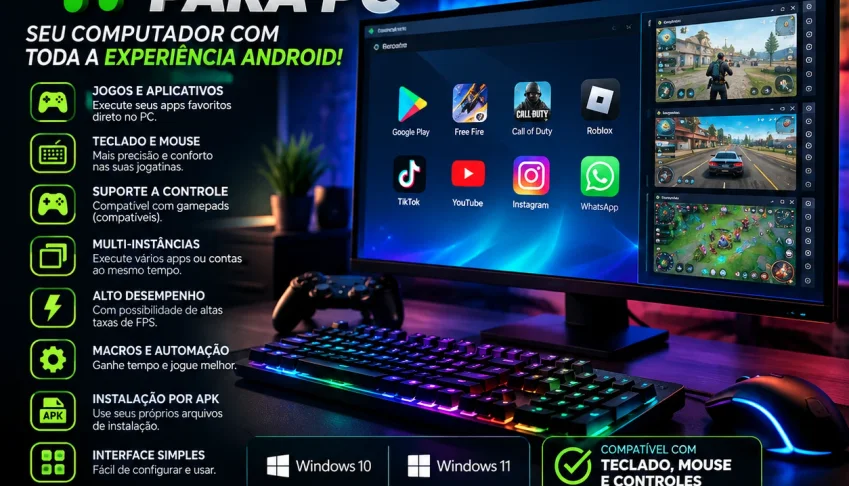 🎮 Emulador Android Para Pc Windows