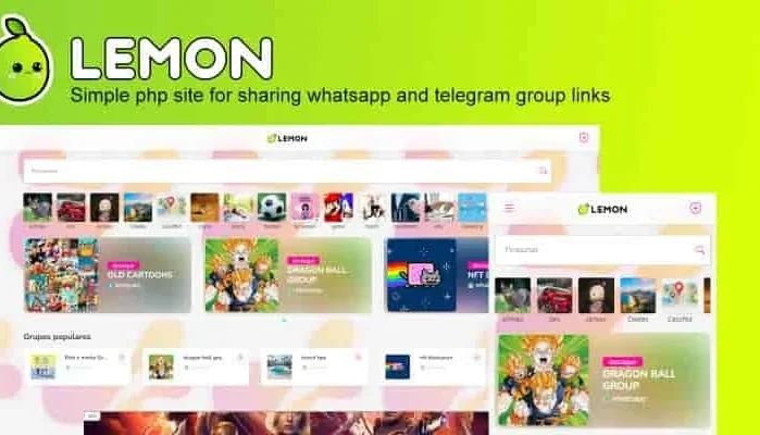 Troca de grupos com Lemon – Telegram e Whatzapp