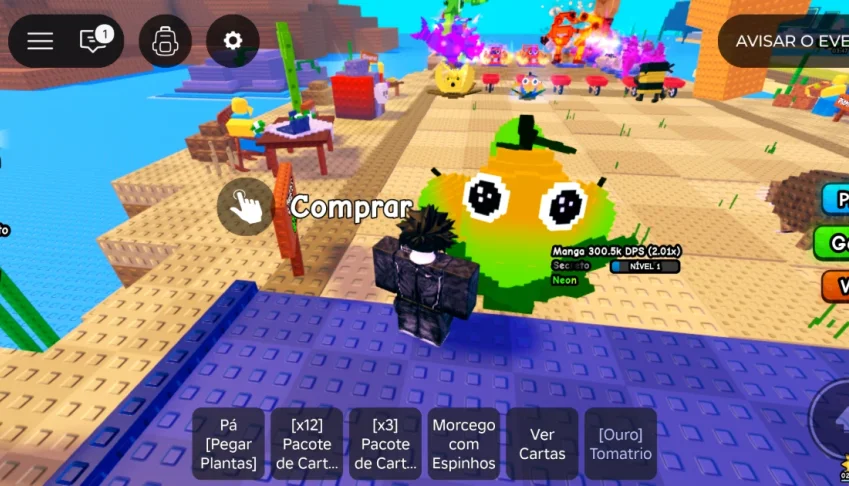 [Plants Vs Brainrots] 1X Mango [Neon]