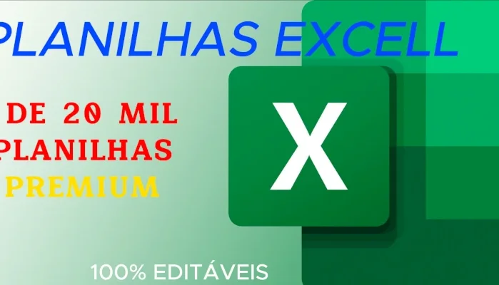 + De 20.000 Planilhas Excel Editaveis