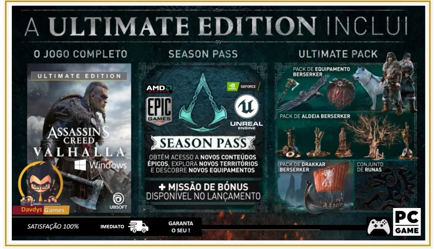 ASSASSIN'S CREED VALHALLA - ULTIMATE EDITION