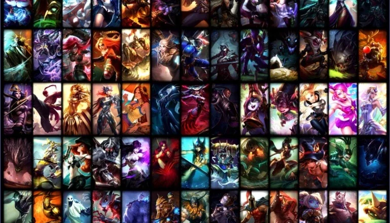 Conta League of Legends prata III, 54 Skins