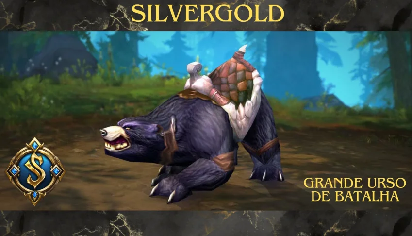 Montaria Grande Urso de Batalha Wow