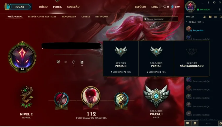 League of Legends - Prata 1