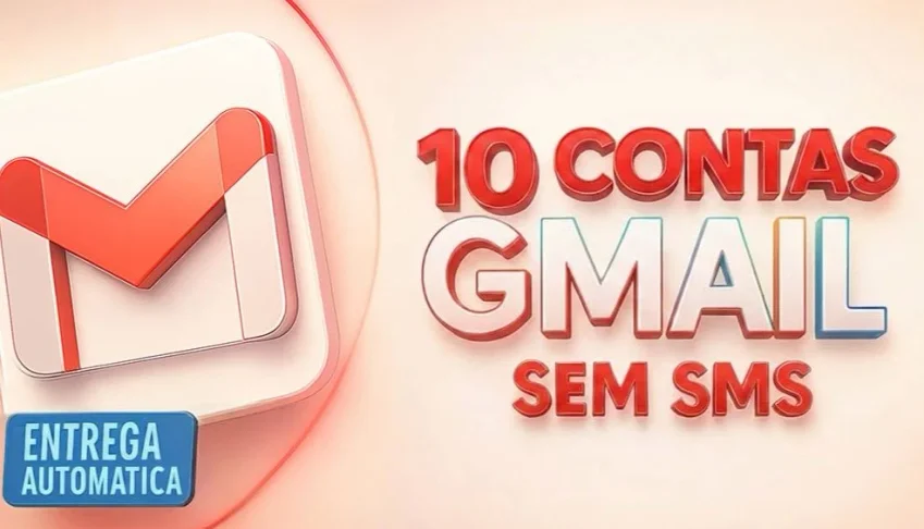 10x Contas Gmail Business Premium SEM SMS
