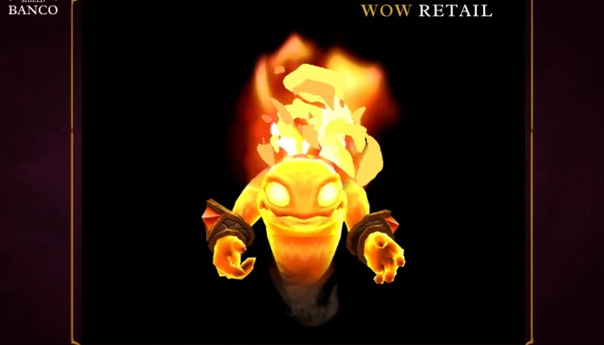 Mascote WoW - FLAME (World of warcraft - Retail) Mini