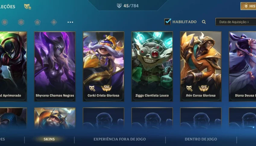 Conta 2 em 1 WR e Lol e TFT.